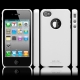 SGP White Ultra Thin Pastel Series Plastic Case for iPhone 4
