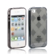 TPU Case with Keys for iPhone 4 & 4S / iPhone 4 (CDMA), Grey