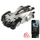 iW500 Wall Climbing RC Car with Light for iPhone / iPad / iPod, Size: 150 x 80 x 45mm (Black)