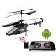 RC i-helicopter with Gyro for Android OS Devices / iPhone / iPad / iPod / iTouch, 3.0CH RC Helicopter, Size: 230 x 125 x 50mm