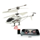 Model King RC i-helicopter with Gyro for iPhone / iPad / iPod / iTouch, 3.0CH RC Helicopter, Size: 214 x 95 x 37mm (White)