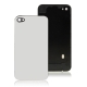Stainless Steel Series Replacement Back Cover for iPhone 4 (Silver)