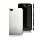 Brushed Metal Replacement Battery Cover for iPhone 4S, with Logo (Silver)