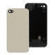 Belge Carbon Skin Style Replacement Back Cover for iPhone 4S (Original Version)