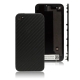Carbon Skinning Style Replacement Back Cover for iPhone 4S, with Logo
