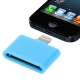 30 Pin Female to Lightning 8 Pin Male Adapter for iPhone 5, iPad mini, iPod touch 5 (Blue)