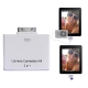 2 in 1 camera connection kit+card read for iPad /iPad 2, iPod Touch 2nd/ 3rd, Can connect usb keyboard