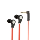 Sound Legend Noodle Style High Performance In-Ear Earphone for iPhone / iPad / iPod, Portable Media Player, with Logo (Black)