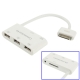 3 in 1 Connection Kit (USB HUB + PC Sync + Charge) for iPad 2 / iPad / iPhone 4 & 4S / 3GS / 3G / iPod