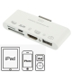 HDTV Digital AV Adapter / Camera Connection Kit for iPad 2 / iPad / iPhone 4 & 4S / 3GS / 3G / iPod, Support SD Card / TF Card (White)