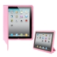 Leather Case with Ultra Thin Smart Cover for iPad 2 (Pink)