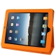High Quality Leather Case with Holder for iPad 2 (Orange)