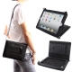 Multi-functional Leather Case with Holder / Shoulder Bag / Handbag / Protective Soft Bag for iPad 2 (Black)