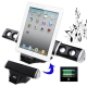 Home Theater Audio Speaker with Charger for iPad 2/iPad, iPhone 4/3GS/3G