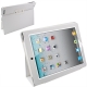 Leather Case with Holder for iPad 2 (White)