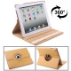 Leather Case with Holder for iPad 2 with Dormancy Function (Yellowish Brown)
