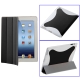 Two-tone Smart Cover for iPad 2, with Sleep/ Wake-up Function (Black)