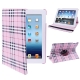 360 Degree Rotatable Scotland Gyrosigma Case with Holder for iPad 4 / New iPad (iPad 3) / iPad 2 (Pink)