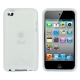 White Silicone Case for iPod Touch 4