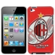 AC Milan Football Club Style Plastic Case for iPod Touch 4