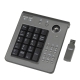 1000-BRF 2.4G Wireless Office Number Keypad with Tracking ball