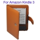 Leather case for Amazon Kindle 3 (Coffee)