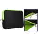 Soft Sleeve Case Zipper Bag with LightGreen color for 10.2 inch Laptop