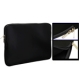 Soft Sleeve Case Zipper Bag with Black color for 12.1 inch Laptop