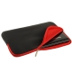 Soft Sleeve Case Zipper Bag with Red color for 14.1 inch Laptop
