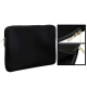 Soft Sleeve Case Zipper Bag with Black color for 15.6 inch Laptop