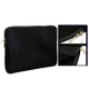 Soft Sleeve Case Zipper Bag with Black color for 17 inch Laptop