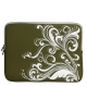 Thermal Printing Soft Sleeve Case Zipper Bag for 14 inch Laptop (Army Green)
