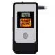 4 Digitals LCD Display Alcohol Tester Breathalyzer (Black)