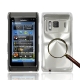 Aluminum Crystal Case for Norkia N8 (Silver)