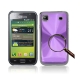 Aluminum crystal case for Samsung i9000(Purple)