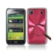 Aluminum Crystal Case for Samsung i9000(Rosy)