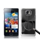 Aluminum Crystal Case for Samsung Galaxy S2 / i9100 (Black)