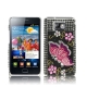 Butterfly Diamond Encrusted Crystal Case for Samsung Galaxy S II / i9100