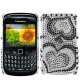 Diamond Encrusted Crystal Case for Blackberry 8520
