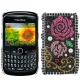 Diamond Encrusted Crystal Case for Blackberry 8520