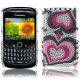 Diamond Encrusted Crystal Case for Blackberry 8520
