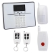 100 + 8 Zones Wireless Intelligent Music Security Alarm System, Frequency: 433MHz