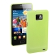 0.3mm Ultra-thin TPU Case for Samsung Galaxy S2 / i9100 (Green), Transparent version / Matte Edition