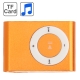 TF (Micro SD) Card Slot MP3 Player with Metal Clip (Orange)