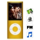 1.8 inch TFT Screen 4GB Nano 4th Style MP4 player, Support FM Radio, E-Book, Games (Golden)