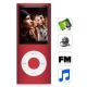 1.8 inch TFT Screen 8GB Nano 4th Style MP4 player, Support FM Radio, E-Book, Games (Red)