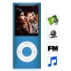 2.2 inch TFT Screen 4GB Nano 5th Style MP4 player with Camera, Support FM Radio, E-Book, Games (Blue)