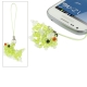 Crystal Rabbit Flocculus Mobile Phone Chain