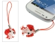 Love Plush Red Ball Mobile Phone Chain