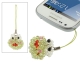 Zombie Child Style Wooden Mobile Phone Chain